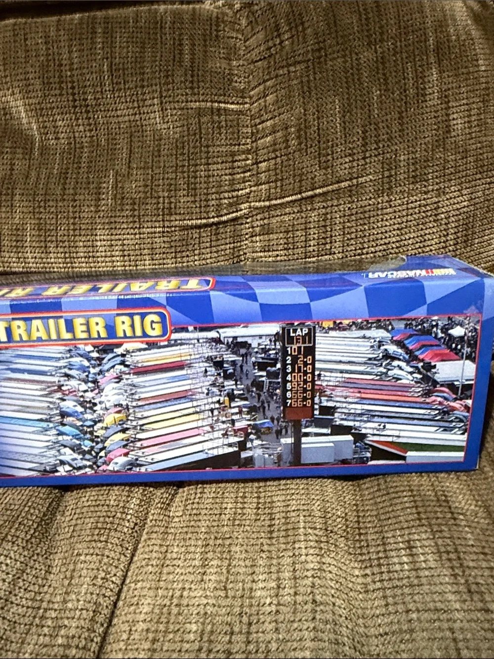 Nascar Dupont Blue & Yellow #24 Trailer Rig Toy